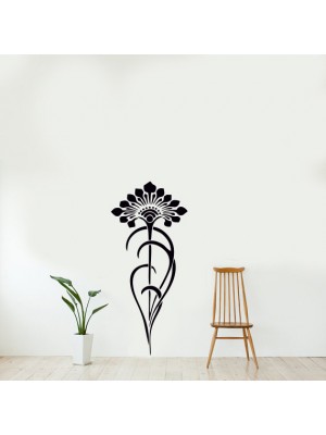 Floral Dekoratif Çiçek Duvar Sticker Floral Dekoratif Çiçek Duvar Sticker