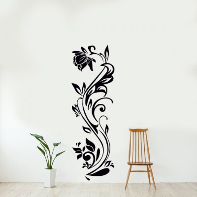 Çiçek Bordür Duvar Sticker