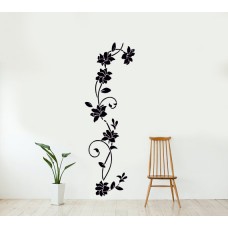 Floral Çiçek Bordur Duvar ve Dolap Sticker 