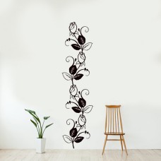 Gül Desen Bordür Duvar Sticker 