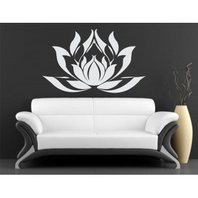 Çiçek Mandala Duvar Sticker