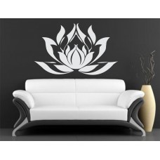 Çiçek Mandala Duvar Sticker