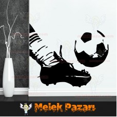 Futbol Taraftar Duvar Sticker