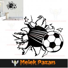 Futbol Topu Duvar Sticker