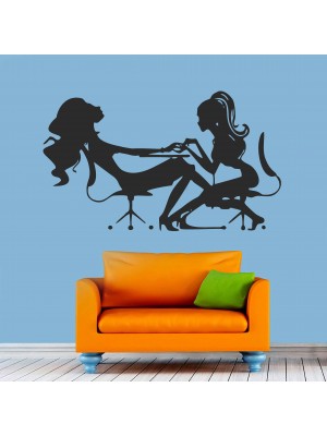 Güzellik Salonu Duvar Sticker