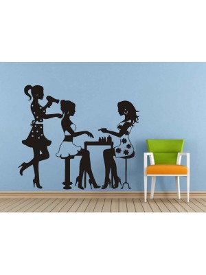 Güzellik Salonu Kuaför Duvar Sticker Güzellik Salonu Kuaför Duvar Sticker