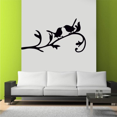 Ağaç Dalındaki Kuşlar Duvar Sticker