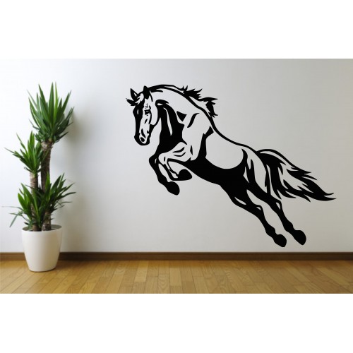 Atlayan At Duvar Sticker