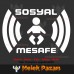 Sosyal Mesafe Uyarı çocuk Sticker, Çıkartma