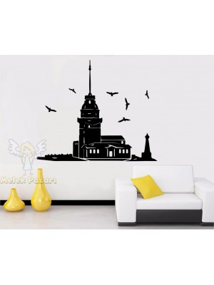Kız Kulesi Duvar Sticker