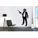 Mafya, Gangster Duvar Sticker