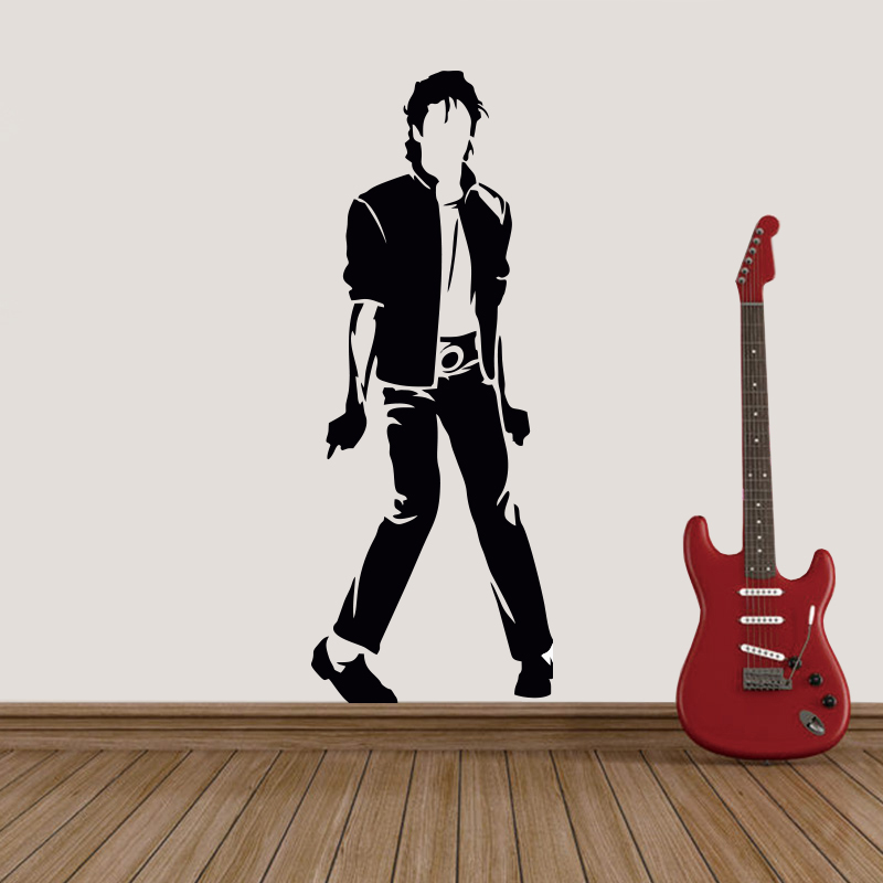 Michael Jackson Dans Duvar Sticker 