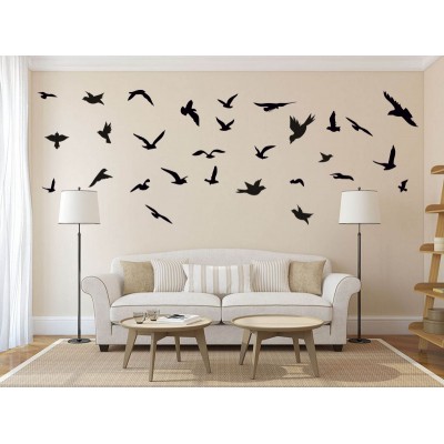 Kuşlar Duvar Sticker