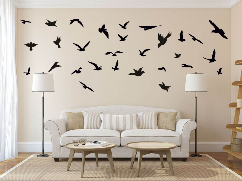 Kuşlar Duvar Sticker