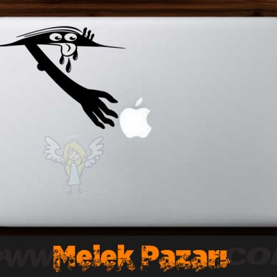 Gizli Canavar Laptop Sticker