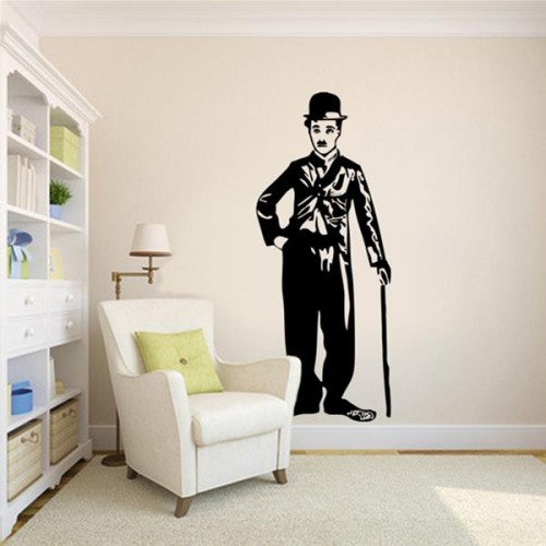 Charlie Chaplin Duvar Sticker