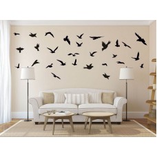 Kuşlar Duvar Sticker 