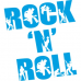 Rock'n Roll Duvar Sticker