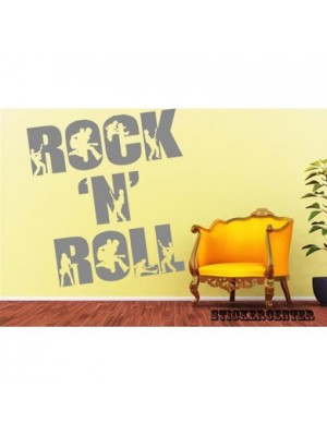 Rock'n Roll Duvar Sticker