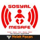 Sosyal Mesafe Uyarı çocuk Sticker, Çıkartma