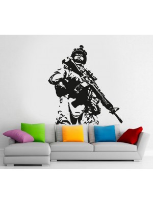 Swat, Özel Polis, Asker, Mehmetçik Duvar Sticker Swat, Özel Polis, Asker, Mehmetçik Duvar Sticker