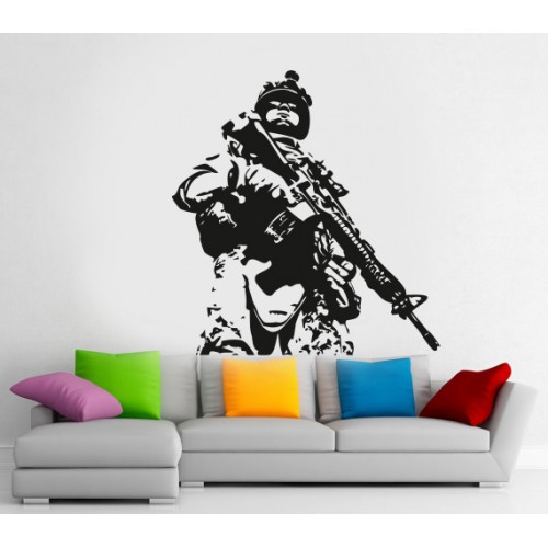 Swat, Özel Polis, Asker, Mehmetçik Duvar Sticker