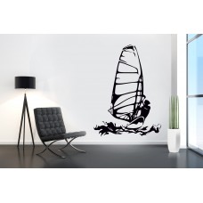 Yelken Sörfçüsü Duvar Sticker 