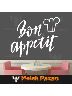Bon Apetit Mutfak, Cafe, Bar Duvar Sticker