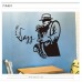 Jazz Müzik Saksafoncu Duvar Sticker