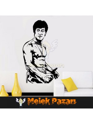 Bruce Lee Spor Salonu Duvar Sticker