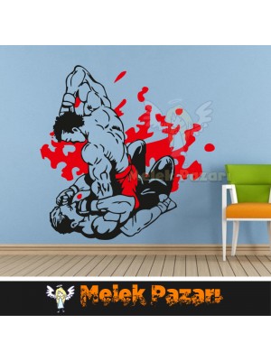 Dövüş, Spor Salonu Duvar Sticker