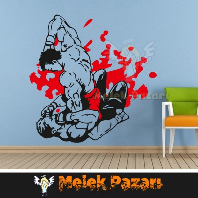 Dövüş, Spor Salonu Duvar Sticker