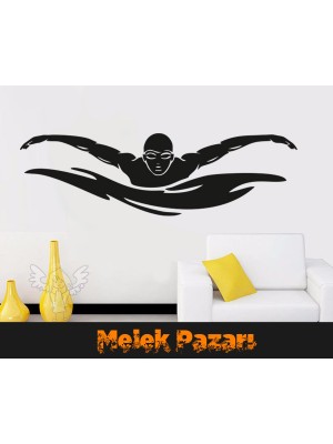 Swim, Yüzen İnsan, Yüzücü Sticker Swim, Yüzen İnsan, Yüzücü Sticker