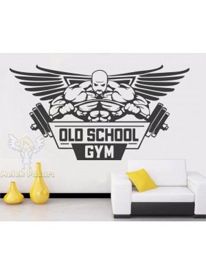 İstediğiniz Yazı, GYM Fitness Spor Salonu Duvar Sticker İstediğiniz Yazı, GYM Fitness Spor Salonu Duvar Sticker