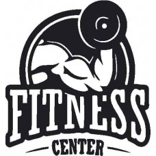 Fitness Center Duvar Sticker 