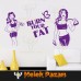 Burn Your Fat Fitnes, Spor Salonu Duvar Sticker
