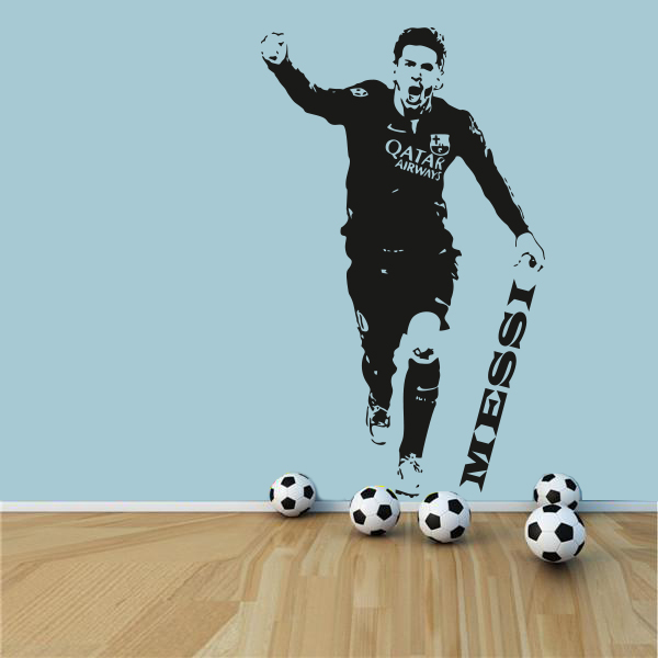 Messi Duvar Sticker