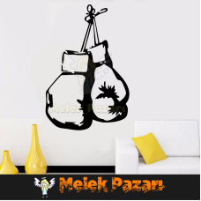 Boks Eldivenleri Spor Salonu Duvar Sticker 