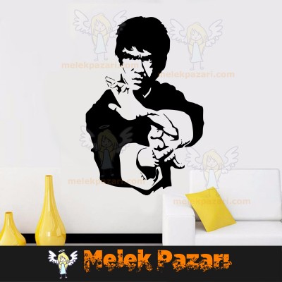 Bruce Lee Duvar Sticker
