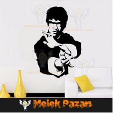 Bruce Lee Duvar Sticker