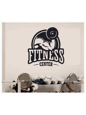 Fitness Center Duvar Sticker