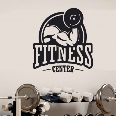 Fitness Center Duvar Sticker