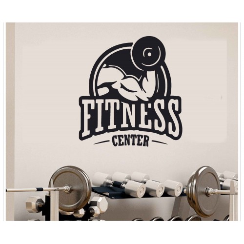 Fitness Center Duvar Sticker
