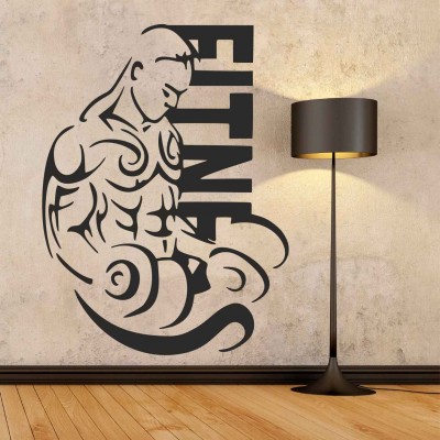 Spor Salonu, Fitness Duvar Sticker, Man