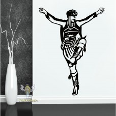 Zeybek Efe Duvar Sticker, Çıkartma