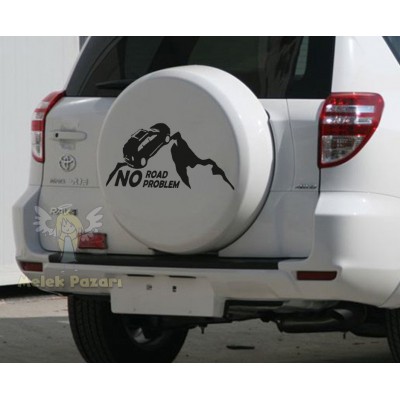 Yol Yok, Sıkıntı Yok. No Road No Problem Offroad sticker
