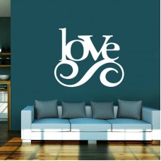 Love ve Sonsuzluk İşareti Beyaz Eşya, Duvar Sticker 