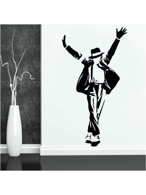 Michael Jackson Silueti Duvar Sticker Michael Jackson Silueti Duvar Sticker
