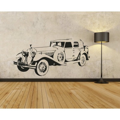 Nostalji Araba Duvar Sticker Nostalji Araba Duvar Sticker