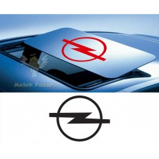 Opel Sunroof Oto Sticker